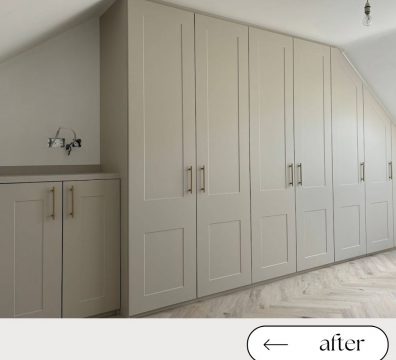 Bespoke Fitted Angled Wardrobe by Fusion Robes Belfast