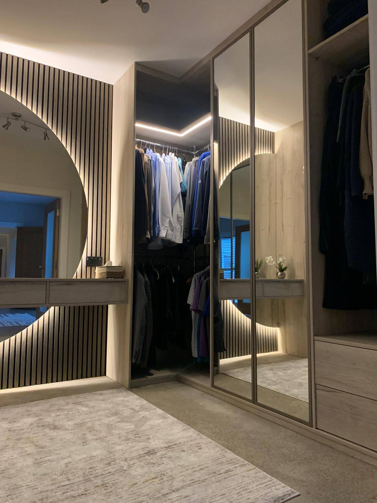 Walk-in wardrobe Northern Ireland - Fusion Robes Belfast