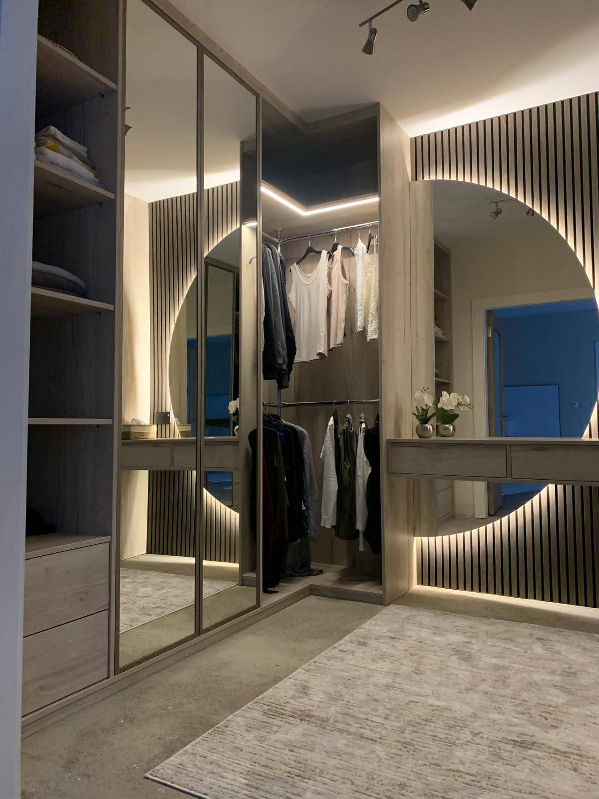 Walk-in wardrobe Northern Ireland - Fusion Robes Belfast