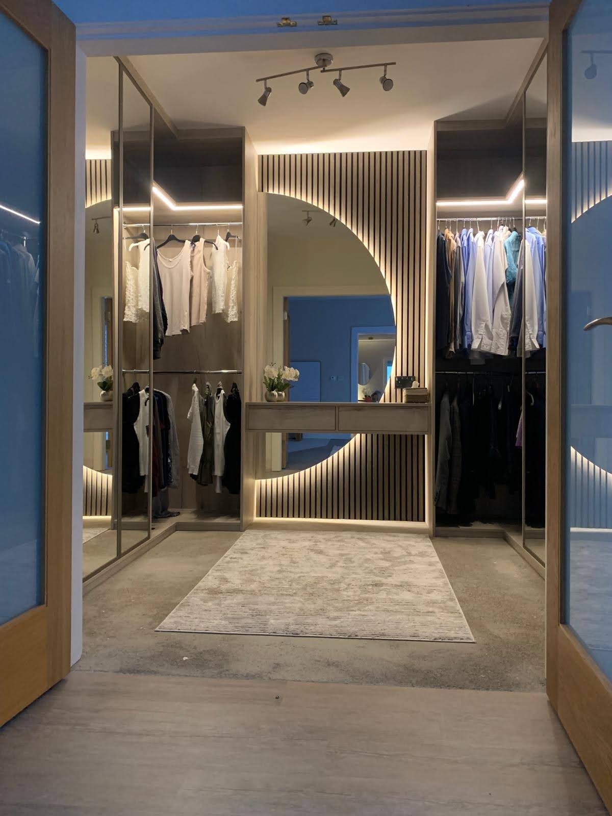 Walk-in wardrobe Northern Ireland - Fusion Robes Belfast