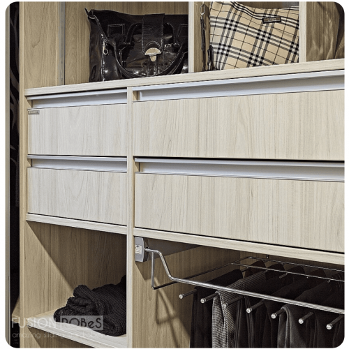 Bespoke wardrobe accessories Northern Ireland Fusion Robes Belfast