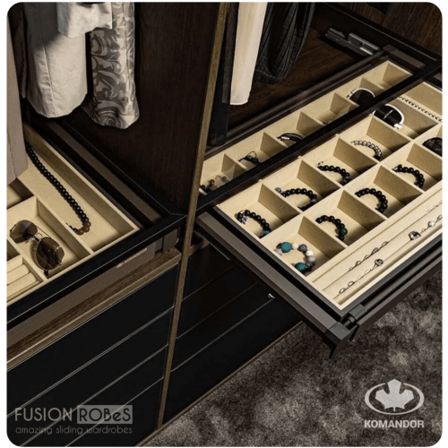 Bespoke wardrobe accessories Northern Ireland Fusion Robes Belfast