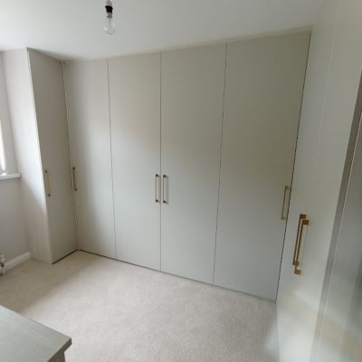 Bespoke Walk-In Wardrobe Design by Fusion Robes Belfast