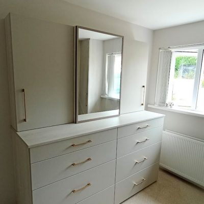 Bespoke Walk-In Wardrobe Design by Fusion Robes Belfast