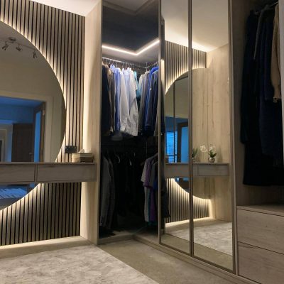 Walk-in wardrobe Northern Ireland - Fusion Robes Belfast